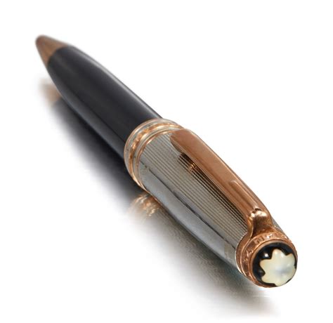 mont blanc pen.